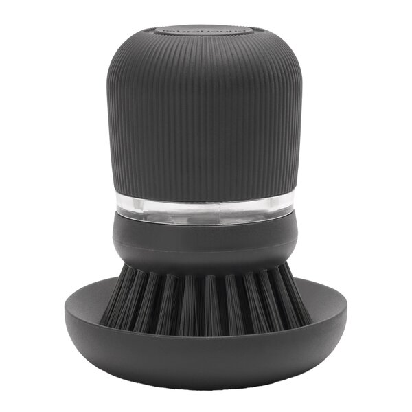 Brabantia SinkSide oppvaskbørste med såpedispenser mørk grå