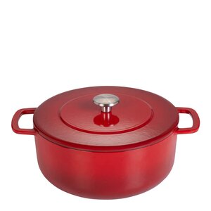 Combekk Støpejernsgryte 24 cm 3,8L cherry