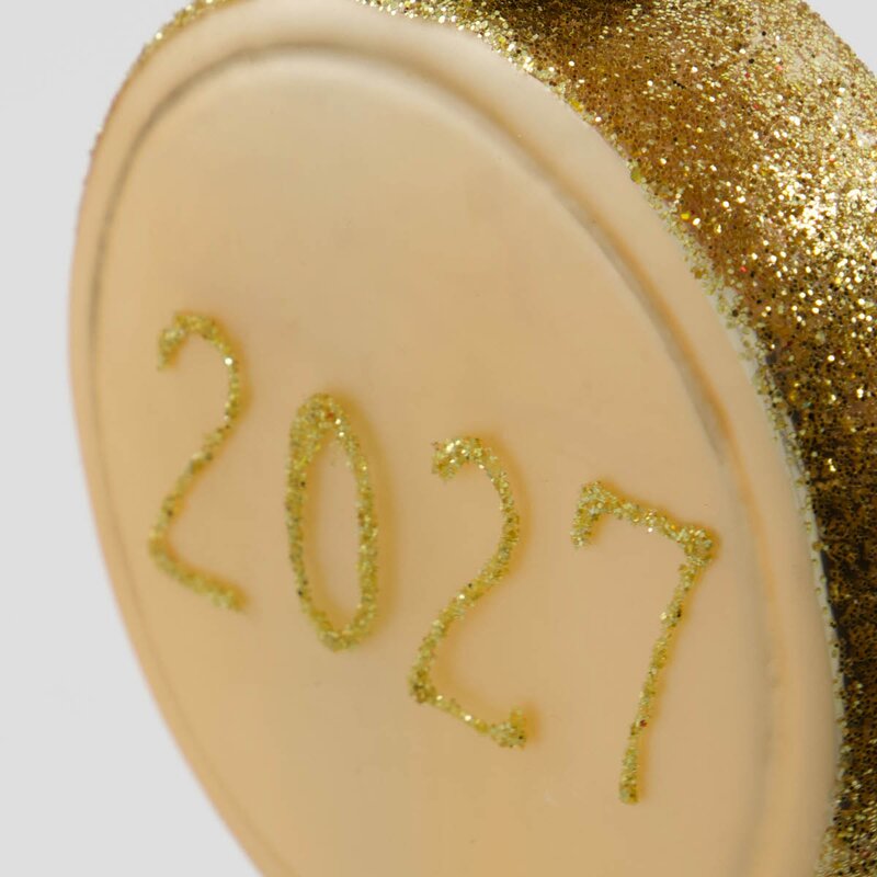 House Doctor NewYear 2027 julepynt 2 stk sølv