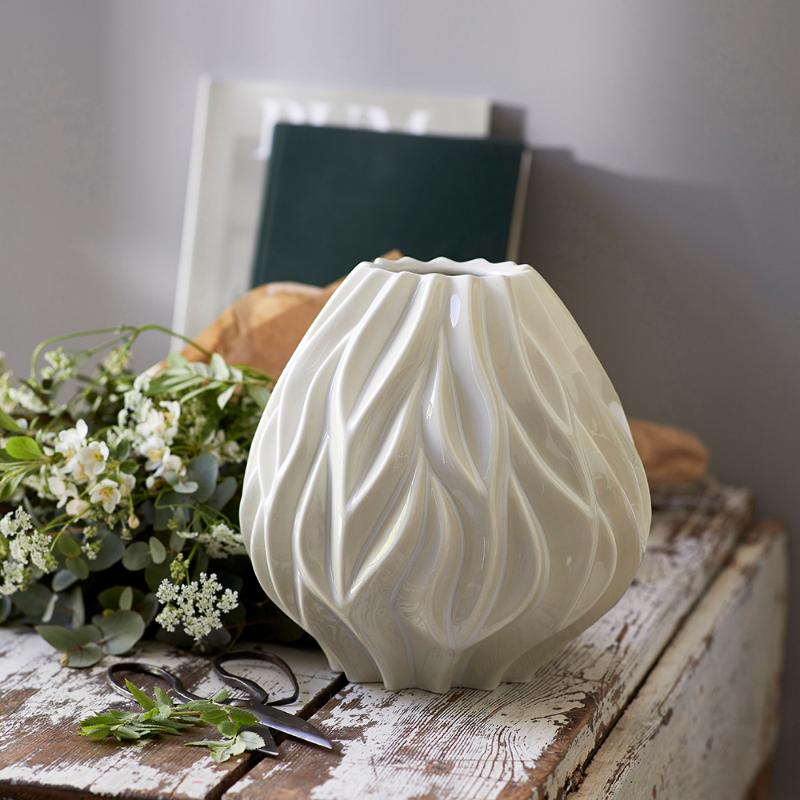 Morsø Flame vase 19 cm hvit