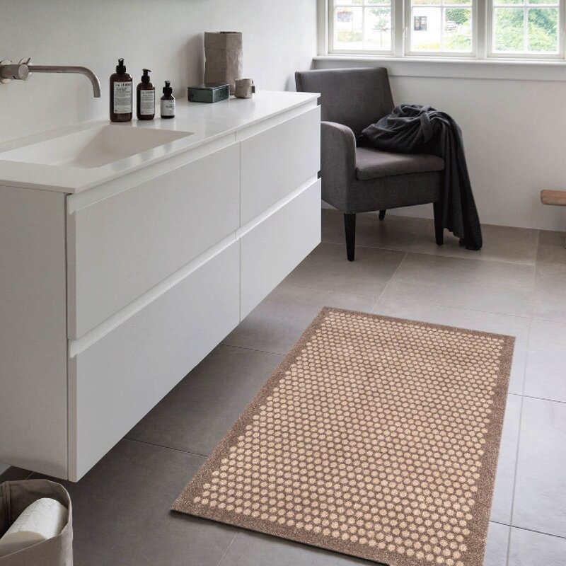 Tica Copenhagen Dot gulvmatte 130x90 cm beige
