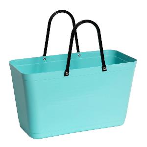 Hinza Green Plastic veske stor 15L aqua