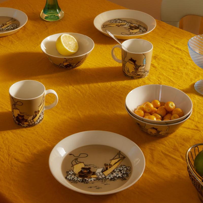 MoominArabia Frokostbolle 15 cm Bisamrotta beige