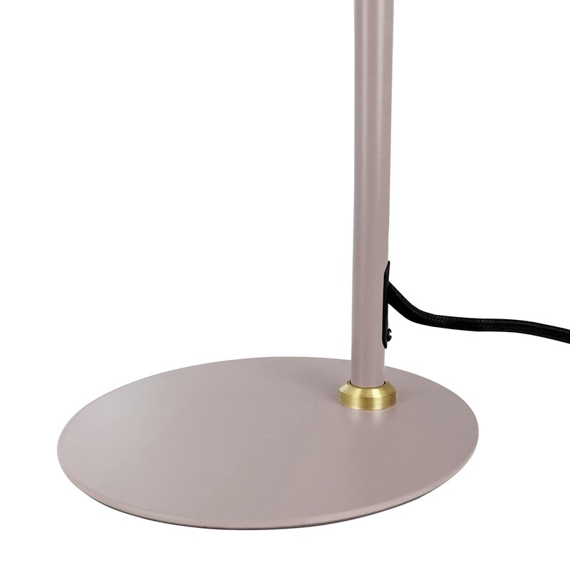 Dyberg Larsen DL12 mini bordlampe 39,5 cm beige/messing