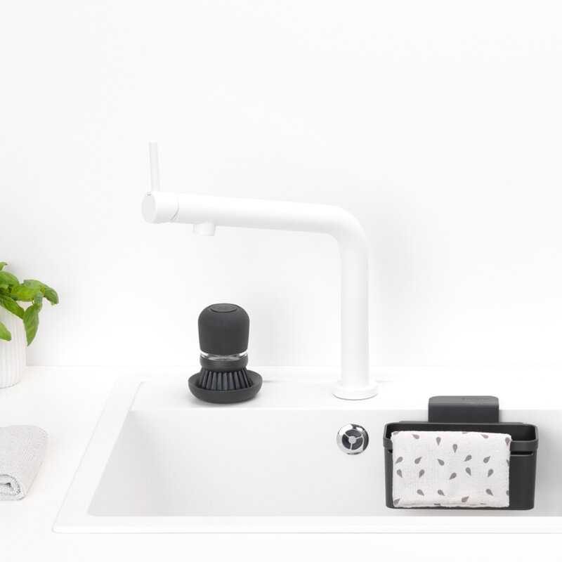 Brabantia SinkSide oppvasksett 4 deler grå