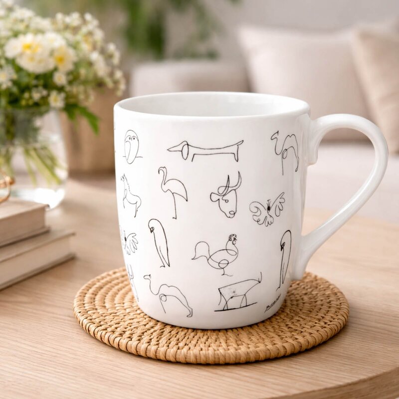 Könitz Picasso krus 42,5 cl Animaux