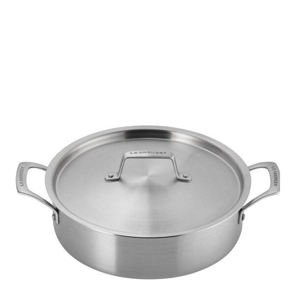 Le Creuset Essential 3-Ply sautegryte 26 cm 4,2L m/lokk