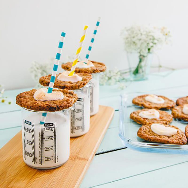 Pyrex Kitchen Lab målebeger 0,5L klar/svart