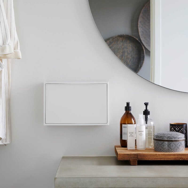 ReCollector Mini sorteringsboks 30x10x15 cm Brilliant White