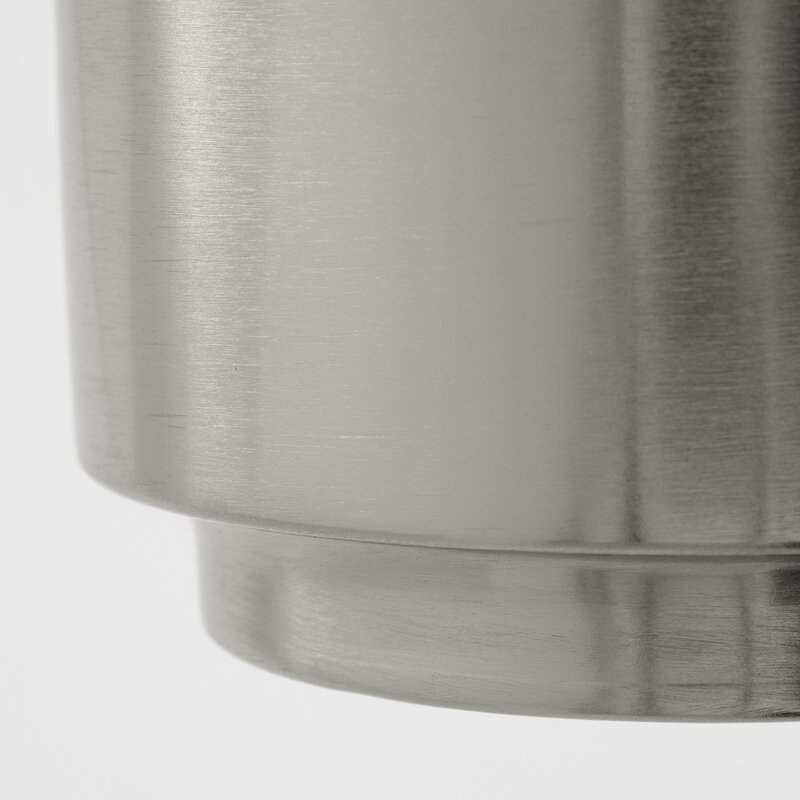 House Doctor Bailey potte 2 deler 14 cm + 20 cm sølvfinish