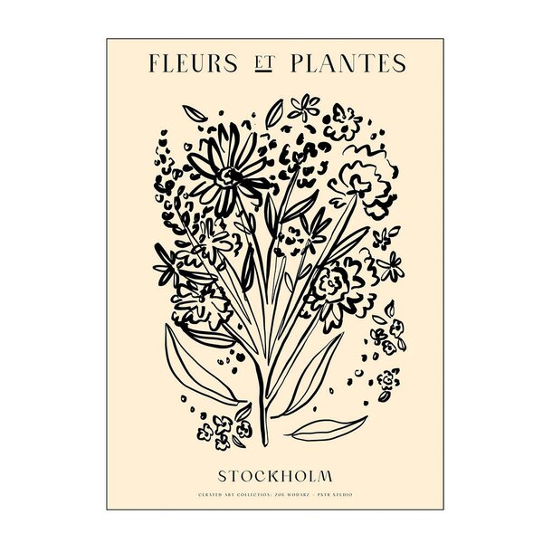 Poster & Frame PSTR Studio poster 50x70 cm zoe fleurs et plantes bouquet stockholm