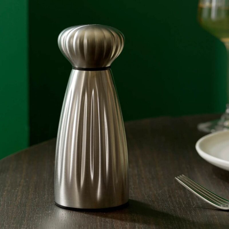 Robert Welch Palm Satin pepperkvern rustfritt stål liten 13 cm