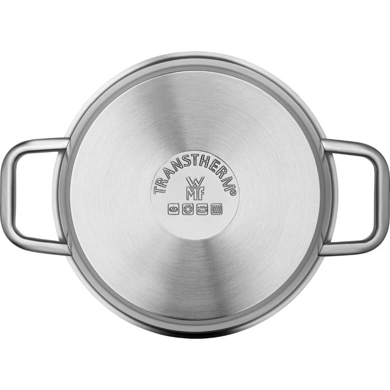 WMF  Iconic høy kasserolle med lokk 22 cm/4,7L
