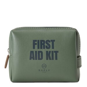 Safly Førstehjelpsskrin To-Go 14x4,5x11 cm mosegrønn