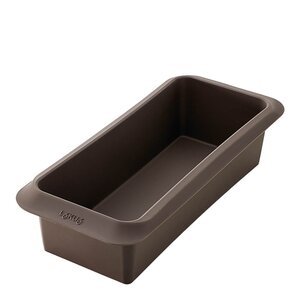 Lékué Silikonform for brød eller kake 25x13 cm brun