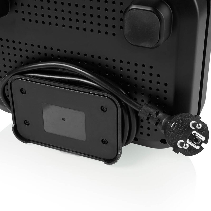 PRINCESS Toastern 127007 27x26 cm svart