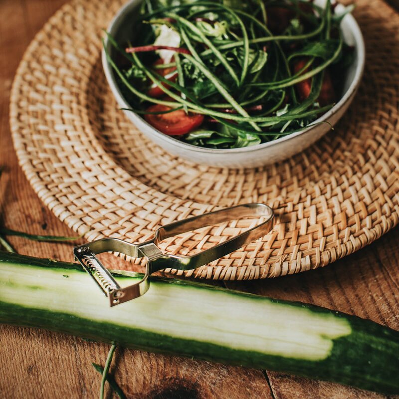 Dorre Sean julienneskreller 12,7 cm rustfritt stål