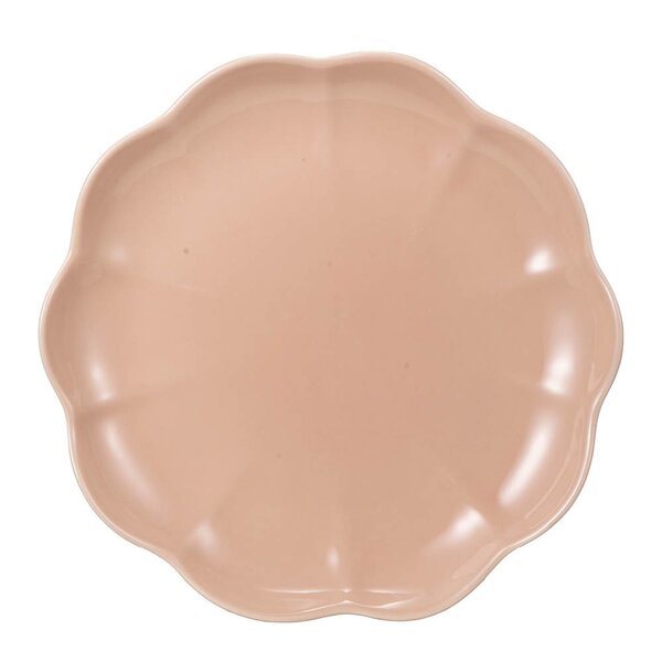 Stiernholm Lotus tallerken 22 cm støvet rosa