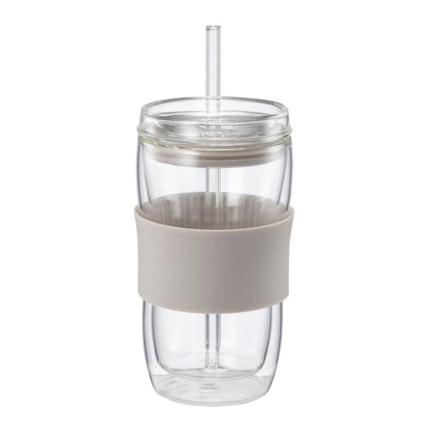 Modern House Sipster dobbelvegget drikkeglass 30 cl varm grå