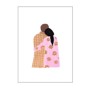 Poster & Frame The Poster Club x Laura Page poster 30x40 cm couple