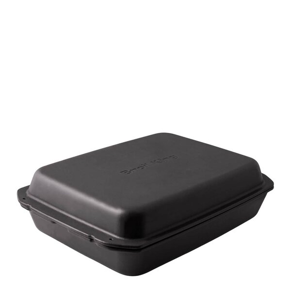 Broil King King size støpejernsgryte 11L 44x33 cm svart