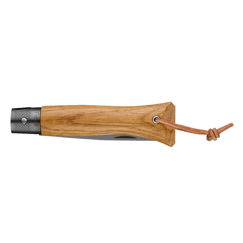 Opinel néo6 Opiflex lommekinv 7 cm svart eik