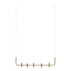 House Doctor Maxi takhengt lysestake 102x26 cm antikk messing