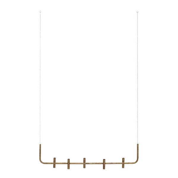 House Doctor Maxi takhengt lysestake 102x26 cm antikk messing