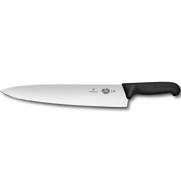 Victorinox Fibrox kokkekniv 28 cm svart