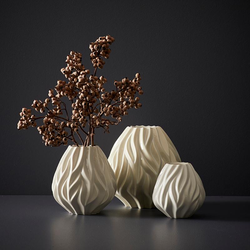Morsø Flame vase 15 cm hvit
