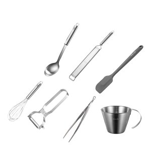 Modern House Kjartan Kit redskapssett 7 deler stål/grå