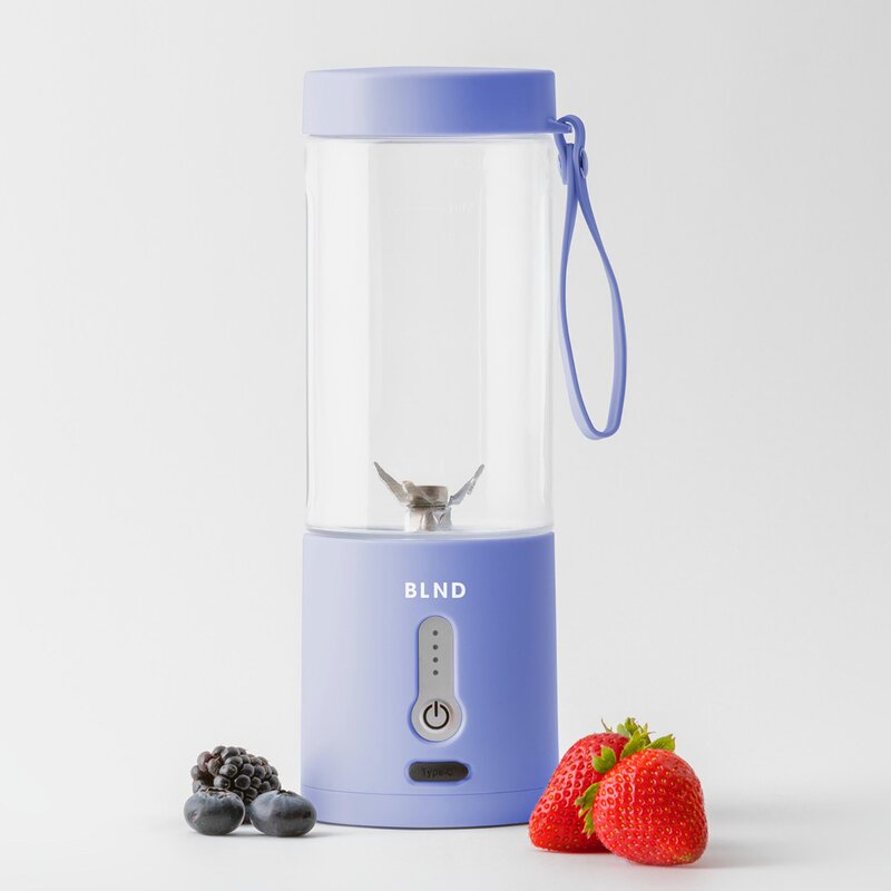 BLND Bærbar blender 0,53 L blå