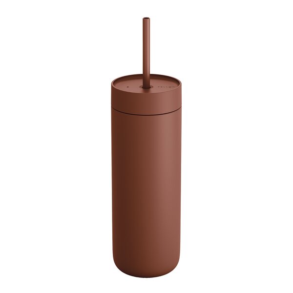 Fellow Carter Cold Desert Capsule tumbler med sugerør 590 ml sienna