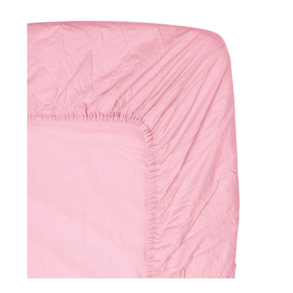 Midnatt Franzi stretchlaken 180x200 cm bubblegum pink