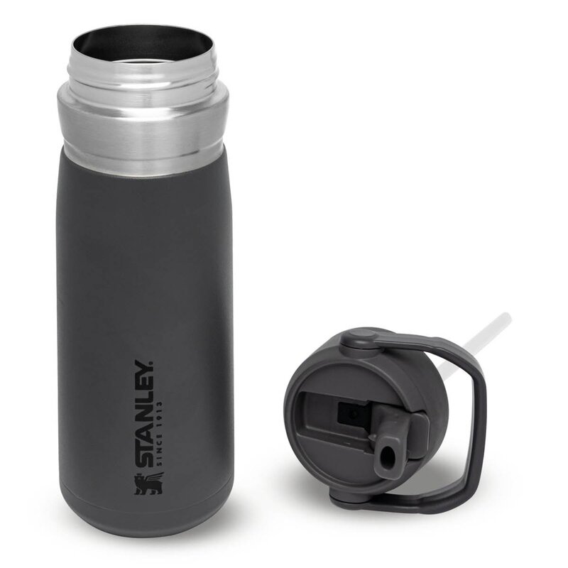 Stanley The IceFlow Flip Straw termoflaske 0,65L grå