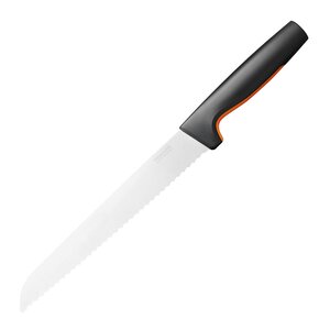 Fiskars Functional Form brødkniv 41 cm svart/rustfritt stål