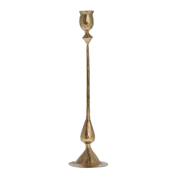 Lene Bjerre Ingrid lysestake 33,5 cm lys gull