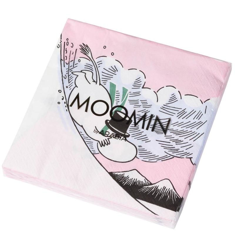 MoominArabia Mummi serviett 33x33 cm 20 stk Aking