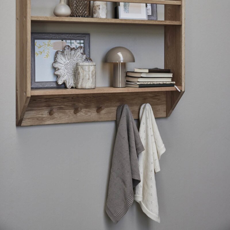 Lene Bjerre Caia kjøkkenhåndkle 37x50 cm grå