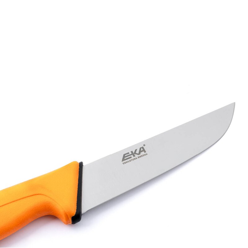 EKA Pro slaktekniv m/bredt blad 15 cm oransje