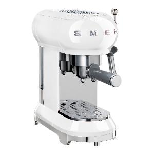 SMEG Espressomaskin ECF01 15 bar hvit