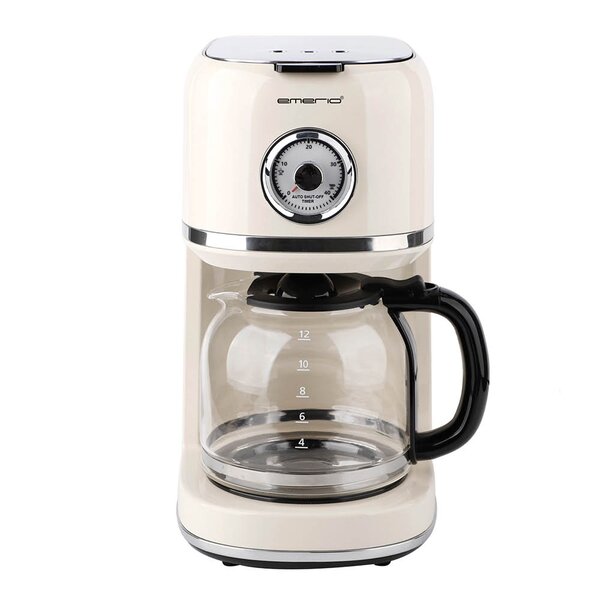 EMERIO Retro kaffetrakter 1,5L beige