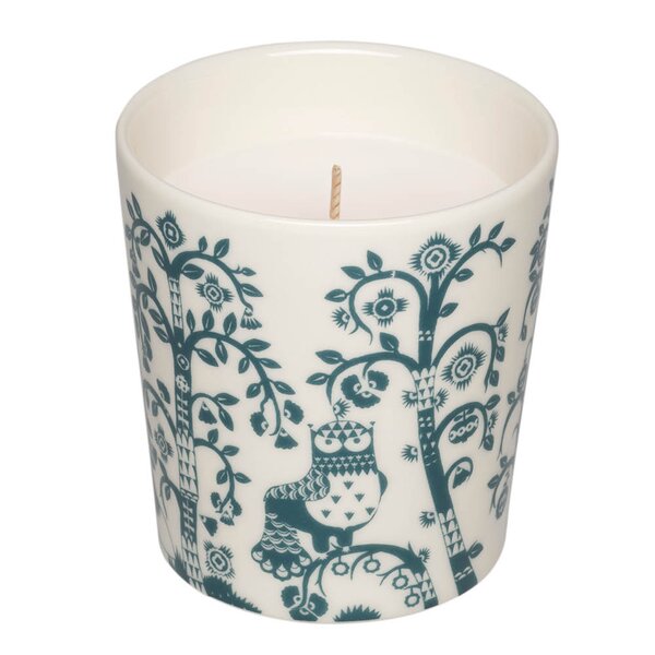 iittala Taika lys 9 cm stålblå