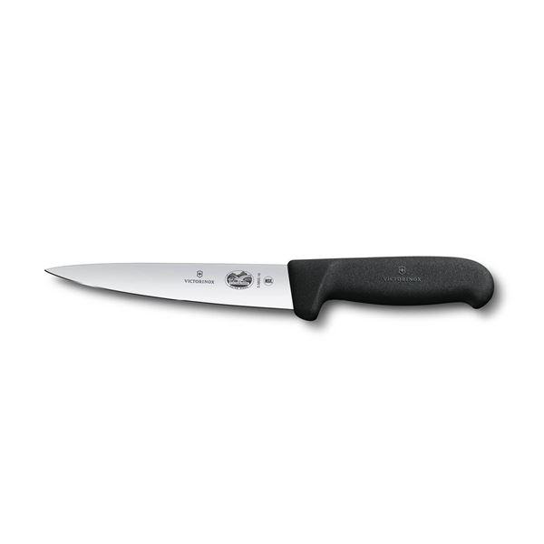 Victorinox Fibrox utbeiningskniv 16 cm svart