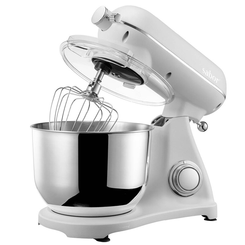 Sabor Ultimate kjøkkenmaskin med kobling 6,5L pure white