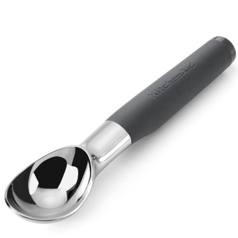 KitchenAid Core soft grip isskje 21,4 cm charcoal grey