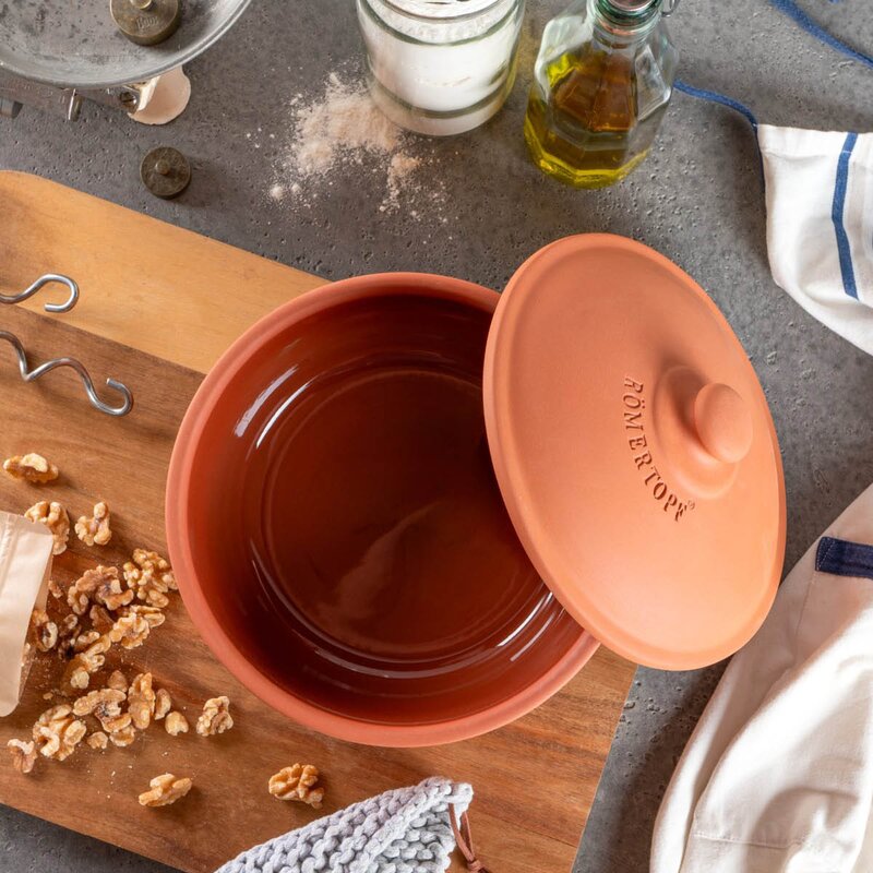 Römertopf Terrakottagryte til brødbaking 2L