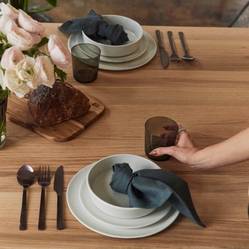 Aida RAW Arctic White tallerken 28 cm 