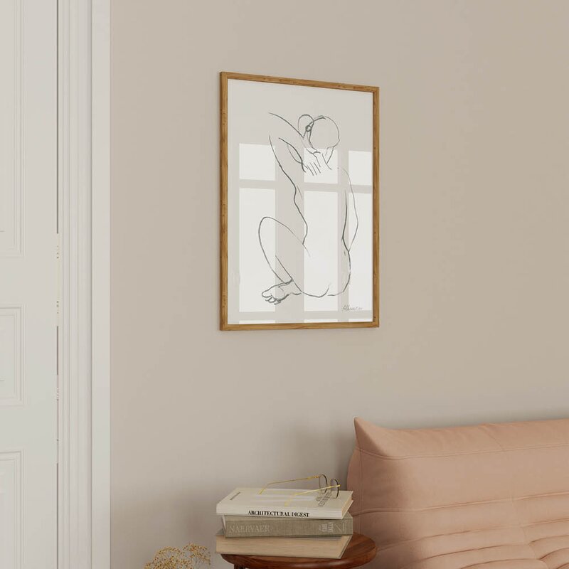 Poster & Frame Wild Apple poster 30x40 cm nude sketch i