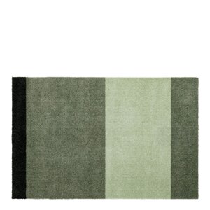 Tica Copenhagen Stripes horisontal gulvmatte 90x60 cm green